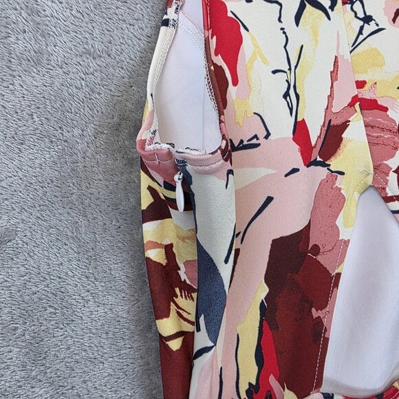 Abercrombie & Fitch Dress Womens Small Floral Sleeveless Halter Back Cutout - Picture 9 of 9